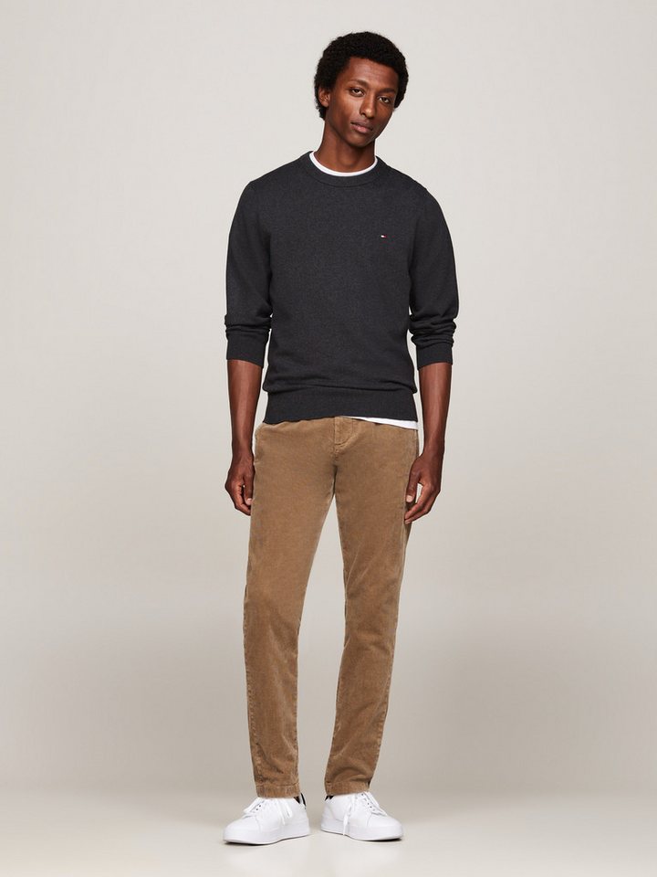 Tommy Hilfiger Rundhalspullover PIMA ORG CTN CASHMERE CREW NECK – Bild 5 von 5