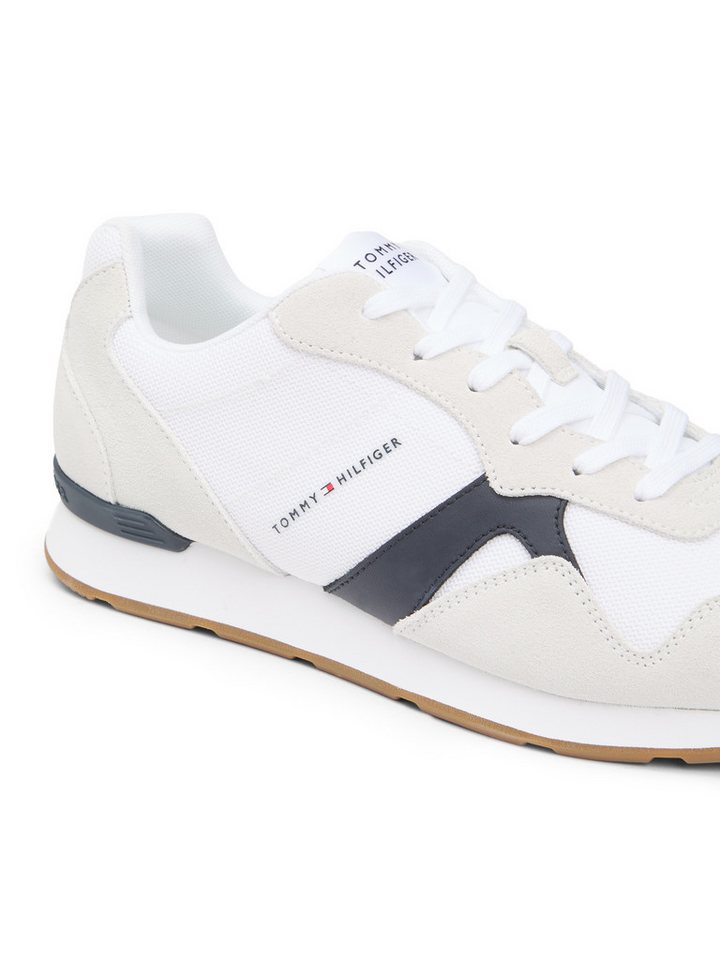 Tommy Hilfiger RUNNER ICON MIX Sneaker, Freizeitschuh, Halbschuh, Schnürschuh mit seitlichem Logoschriftzug – Bild 2 von 5