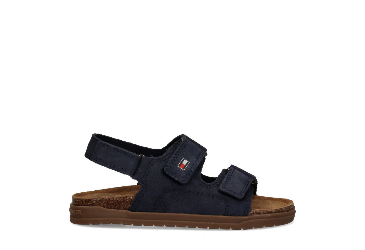 Tommy Hilfiger Sandale Barfußschuh, Sommerschuh mit drei regulierbaren Klettverschlüssen – Bild 2 von 4