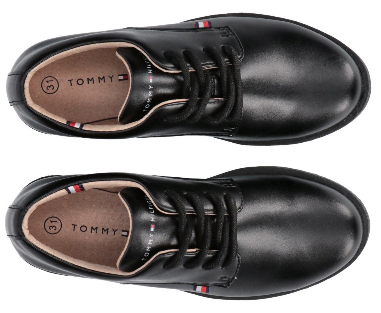 Tommy Hilfiger Schnürschuh Konfirmationsschuh, Kommunionsschuh, Anzugschuh mit Lederfutter – Bild 5 von 5