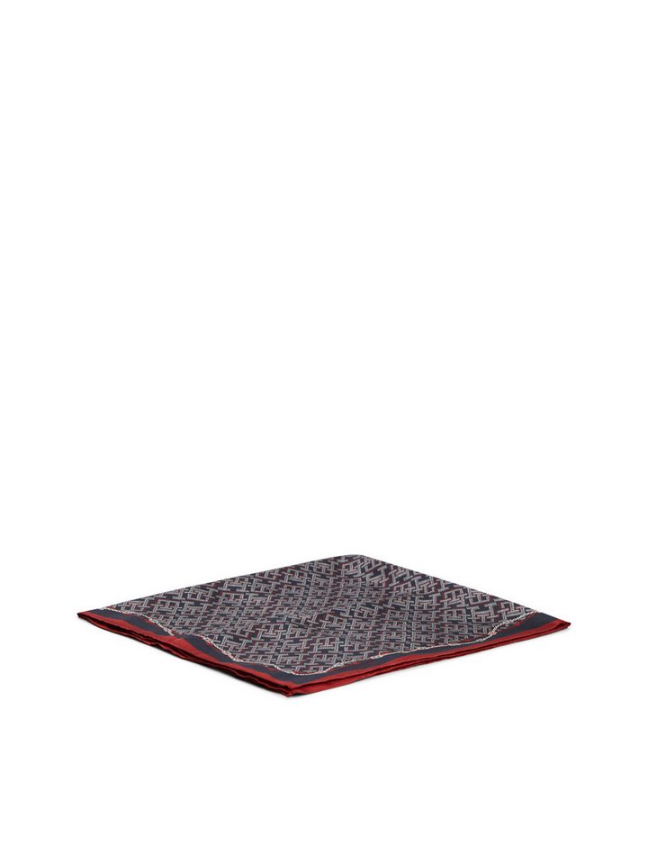 Tommy Hilfiger Seidenschal TMONOGRAM SILK SQUARE, Regular fit mit Monogramprint – Bild 3 von 4