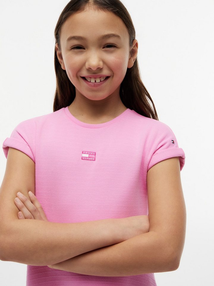 Tommy Hilfiger Skaterkleid Regular Fit, Rundhalsausschnitt, Kinder bis 16 Jahre – Bild 4 von 4