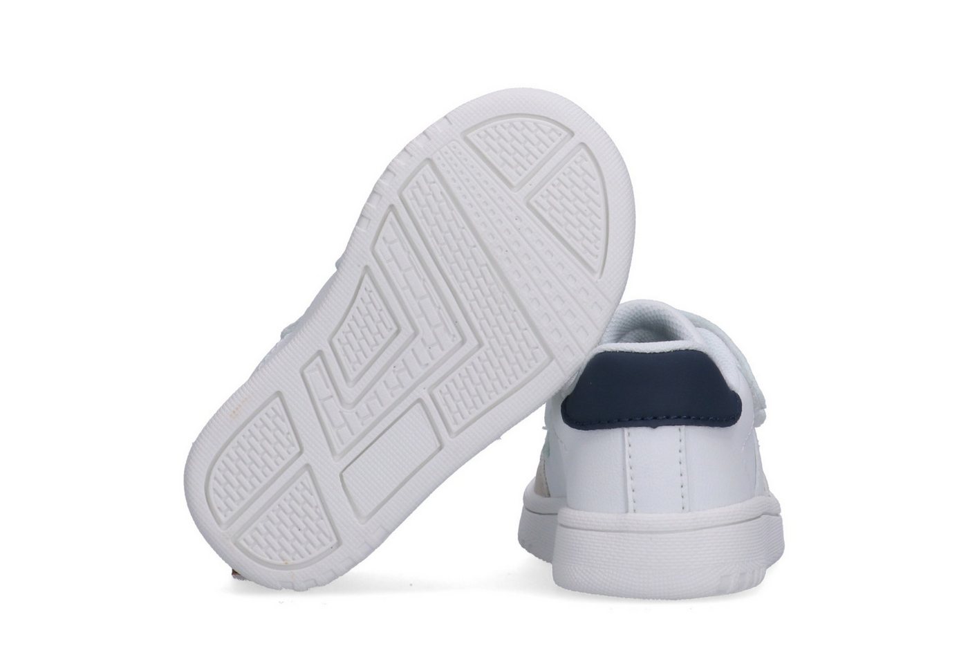 Tommy Hilfiger Sneaker Freizeitschuh, Halbschuh, Klettschuh im Retro Look – Bild 2 von 5