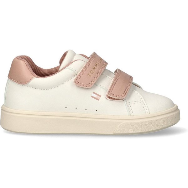 Tommy Hilfiger Sneaker Freizeitschuh, Halbschuh, Klettschuh mit Kontrastbesatz
