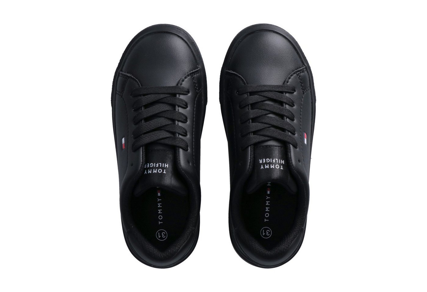 Tommy Hilfiger Sneaker Freizeitschuh, Halbschuh, Schnürer mit dezenten Ziernähten – Bild 4 von 5