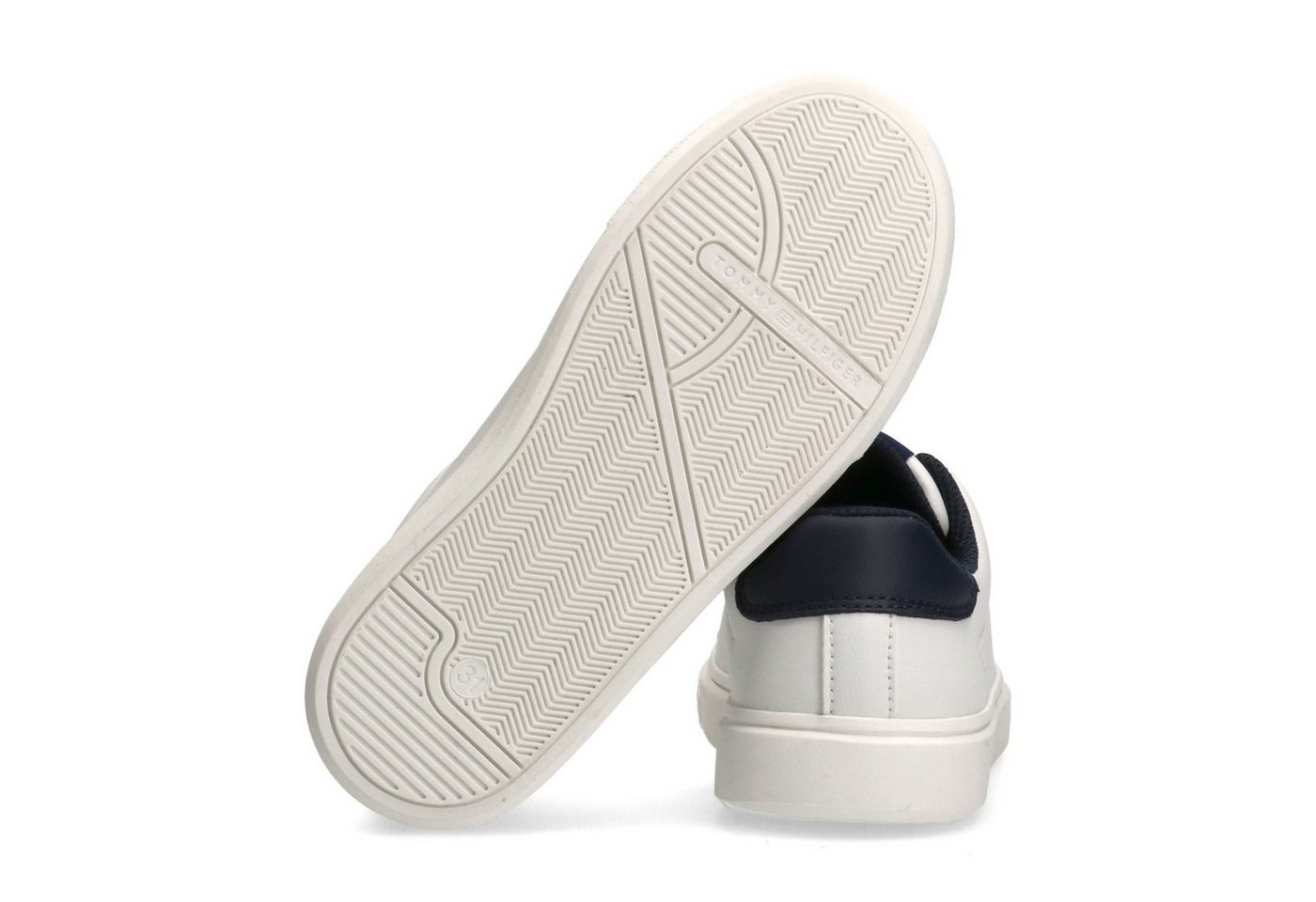 Tommy Hilfiger Sneaker Freizeitschuh, Halbschuh, Schnürer mit dezenten Ziernähten – Bild 2 von 5