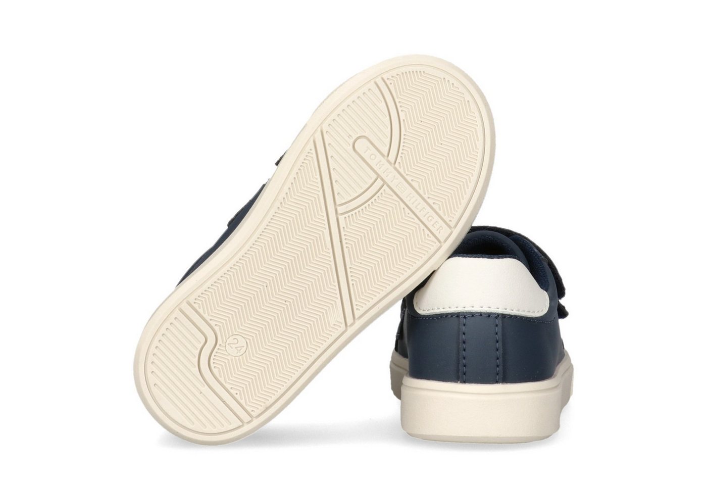 Tommy Hilfiger Sneaker Halbschuh, Klettschuh im sportlichen Retro-Design – Bild 5 von 5