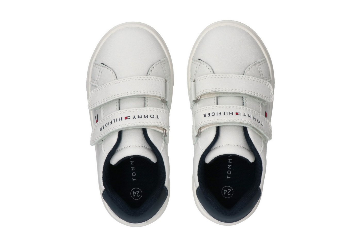 Tommy Hilfiger Sneaker Halbschuh, Klettschuh im sportlichen Retro-Design – Bild 3 von 5