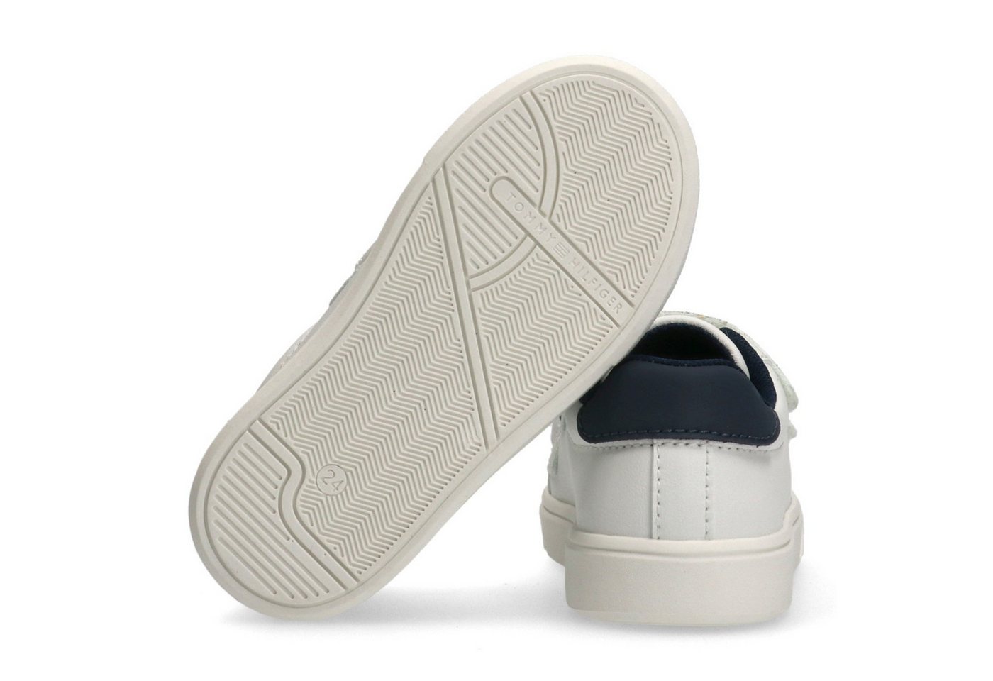 Tommy Hilfiger Sneaker Halbschuh, Klettschuh im sportlichen Retro-Design – Bild 5 von 5