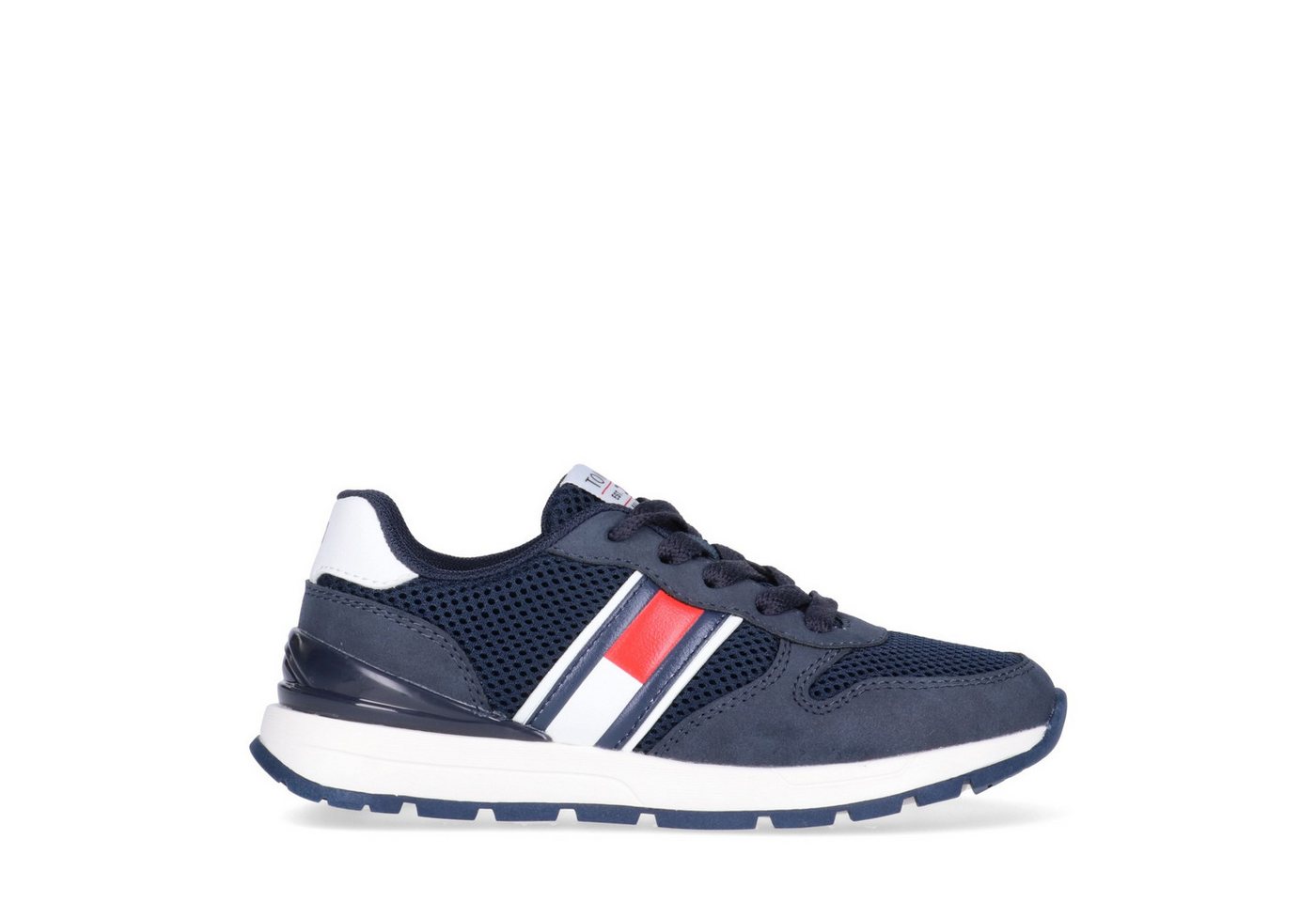 Tommy Hilfiger Sneaker Running Sneaker, Schnürschuh im Materialmix – Bild 3 von 5