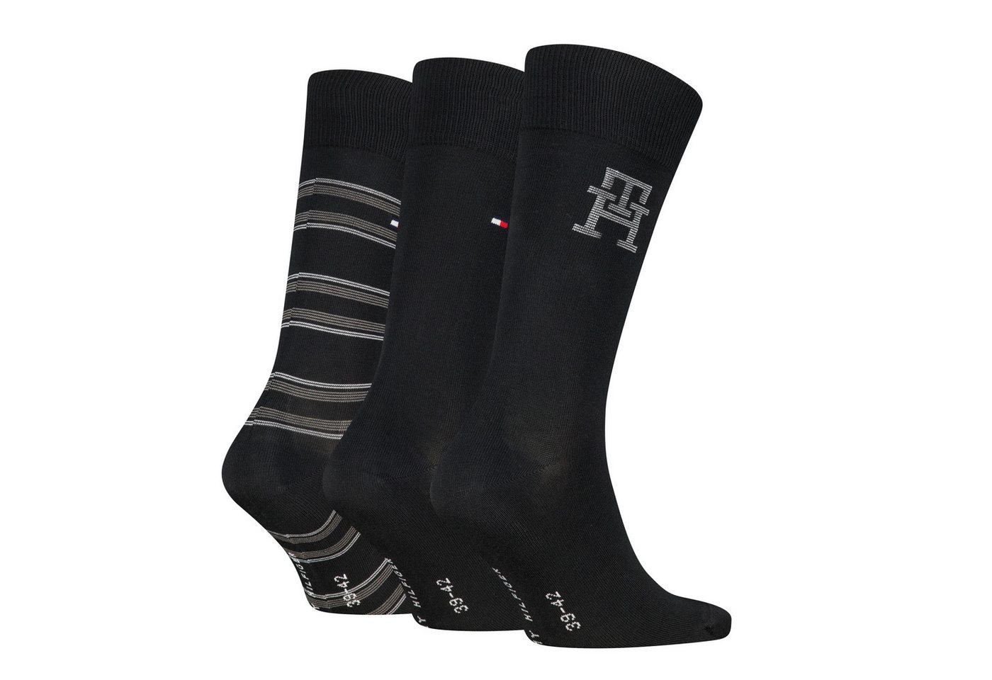 Tommy Hilfiger Socken (3 Paar) mit Geschenkbox – Bild 3 von 3