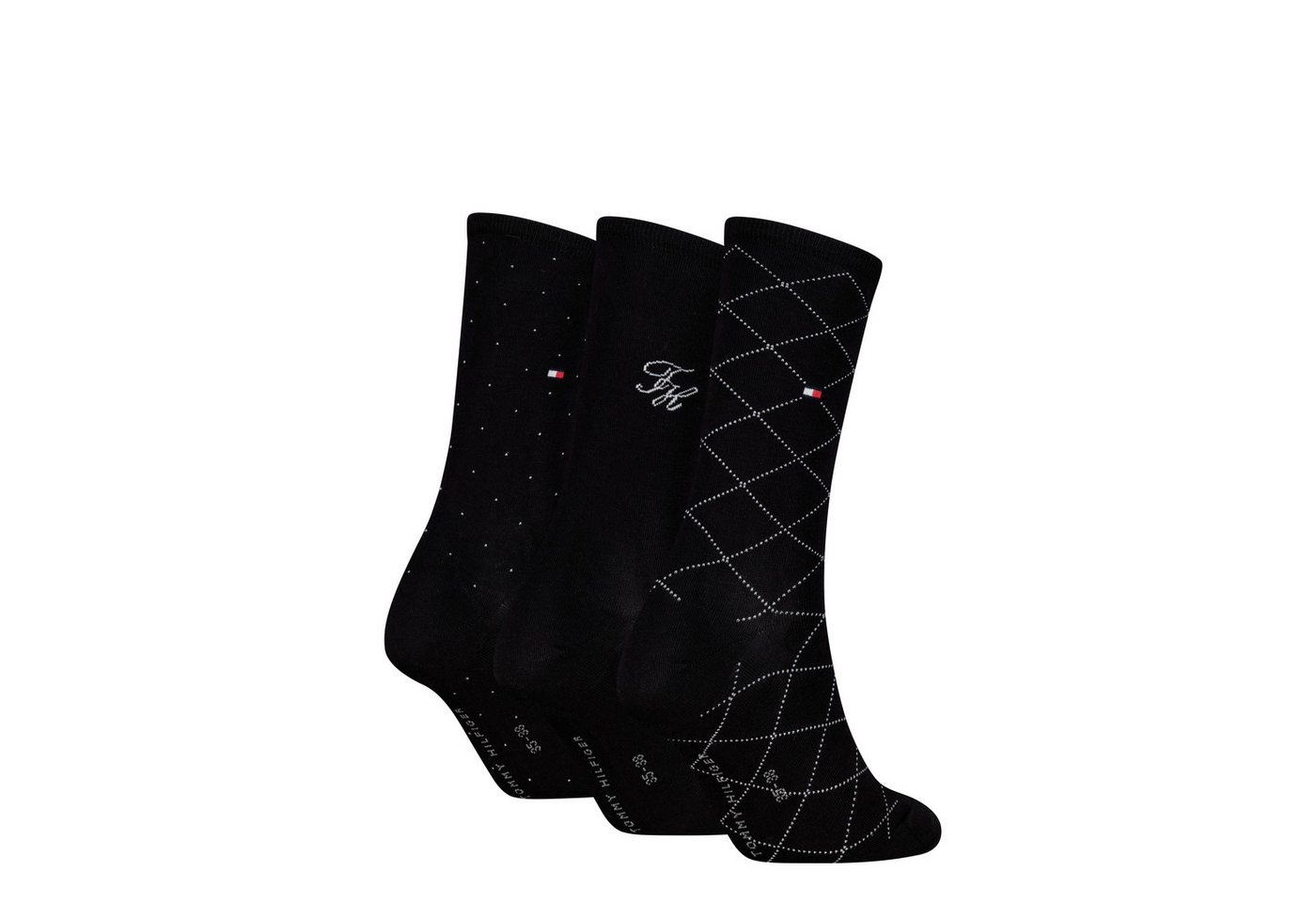 Tommy Hilfiger Socken (3 Paar) mit Geschenkbox – Bild 3 von 3