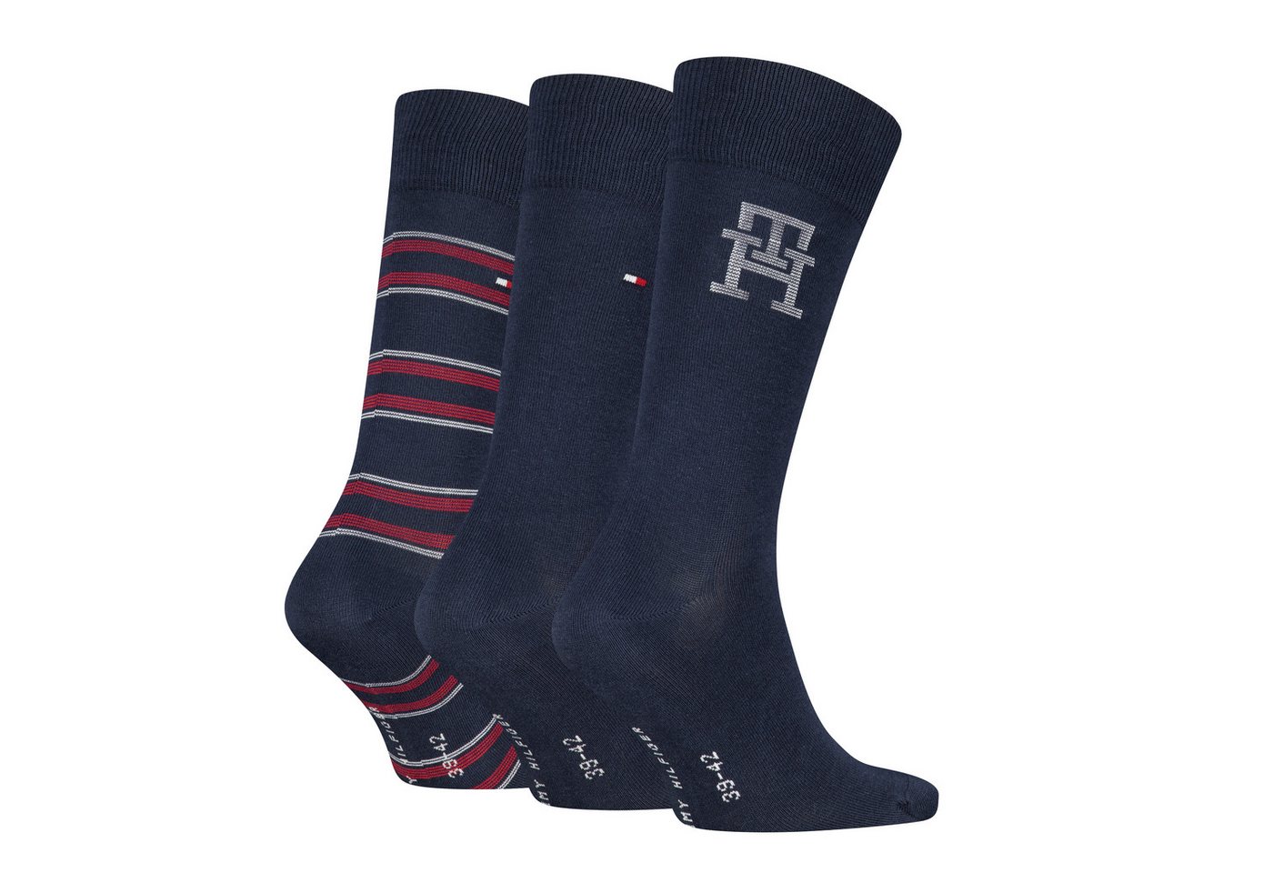 Tommy Hilfiger Socken (3 Paar) mit Geschenkbox – Bild 3 von 3
