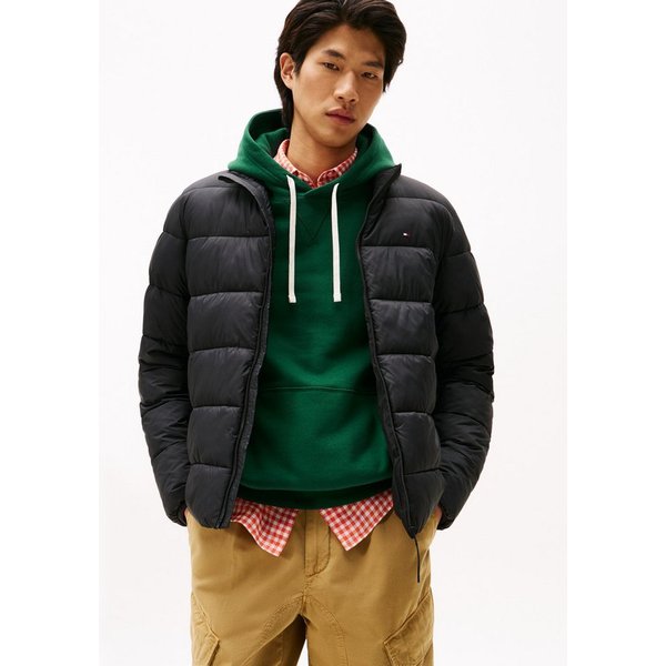 Tommy Hilfiger Steppjacke MID WEIGHT STAND COLLAR Winterjacke, Übergangsjacke