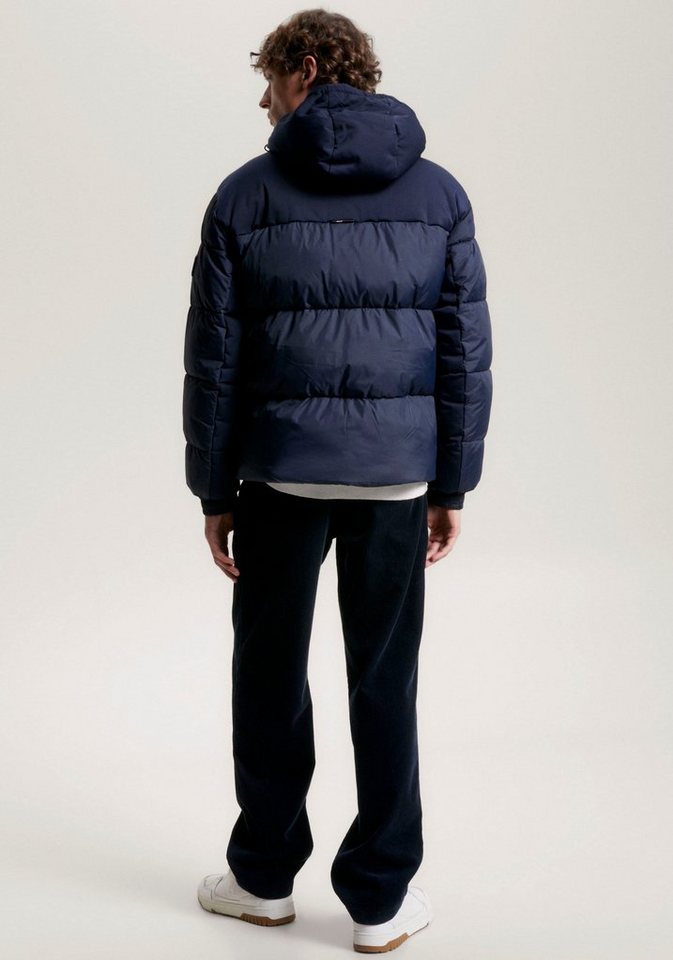 Tommy Hilfiger Steppjacke NEW YORK HOODED JACKET hochgeschlossene Winterjacke, wasserabweisend, verstellbare Ärmel – Bild 2 von 5