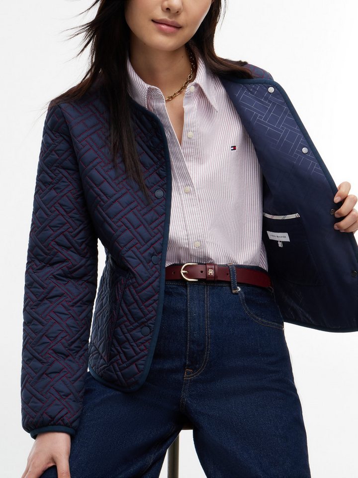 Tommy Hilfiger Steppjacke QUILTED LINER JACKET Kunstfaser – Bild 2 von 5