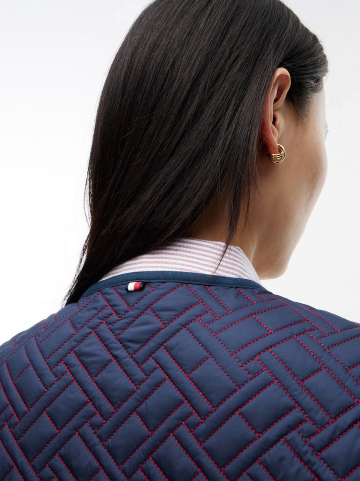 Tommy Hilfiger Steppjacke QUILTED LINER JACKET Kunstfaser – Bild 4 von 5
