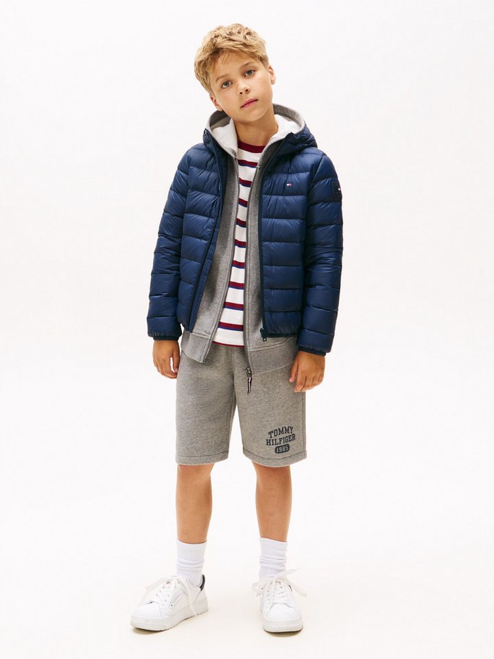 Tommy Hilfiger Steppjacke U LIGHT DOWN HOODED JACKET Kinder bis 16 Jahre – Bild 5 von 5