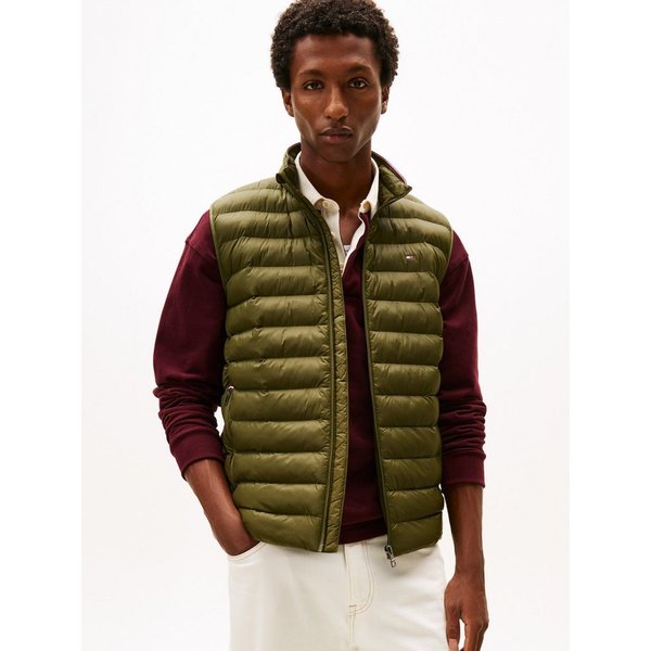 Tommy Hilfiger Steppweste PACKABLE RECYCLED VEST mit Logostickerei
