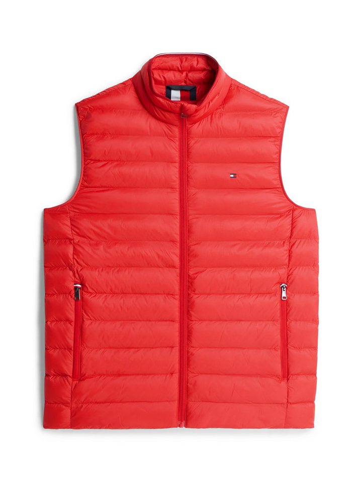 Tommy Hilfiger Steppweste PACKABLE RECYCLED VEST mit Logostickerei – Bild 5 von 5