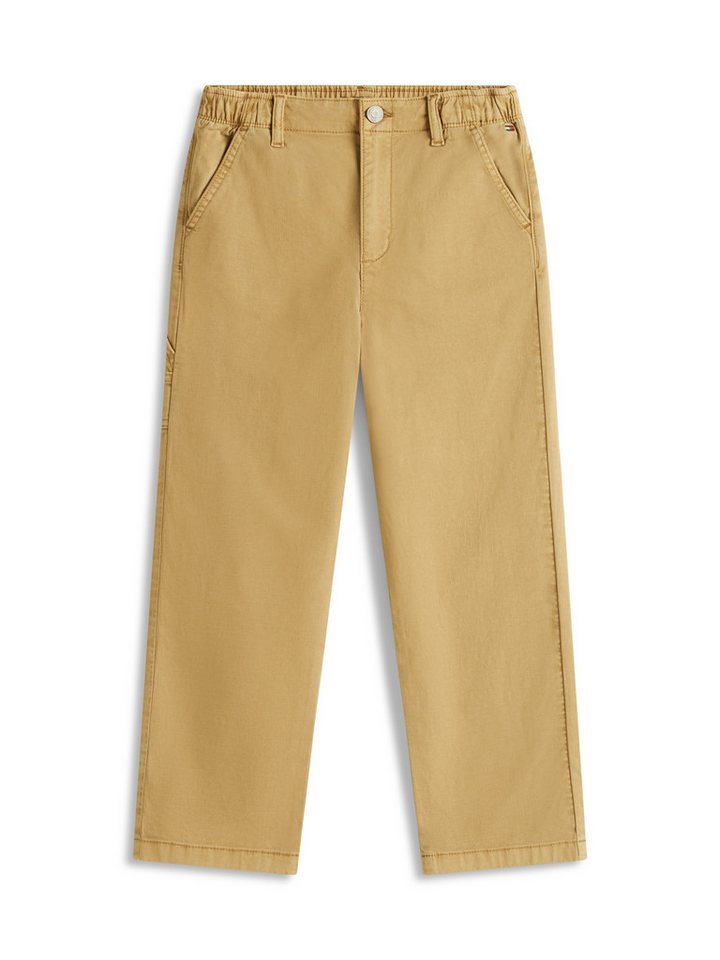 Tommy Hilfiger Stoffhose HERRINGBONE RELAXED WORKER PANT Kinder bis 16 Jahre – Bild 4 von 5