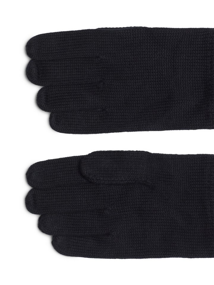 Tommy Hilfiger Strickhandschuhe ESSENTIALS FLAG GLOVES mit Kaschmir-Anteil, Logostickerei – Bild 5 von 5