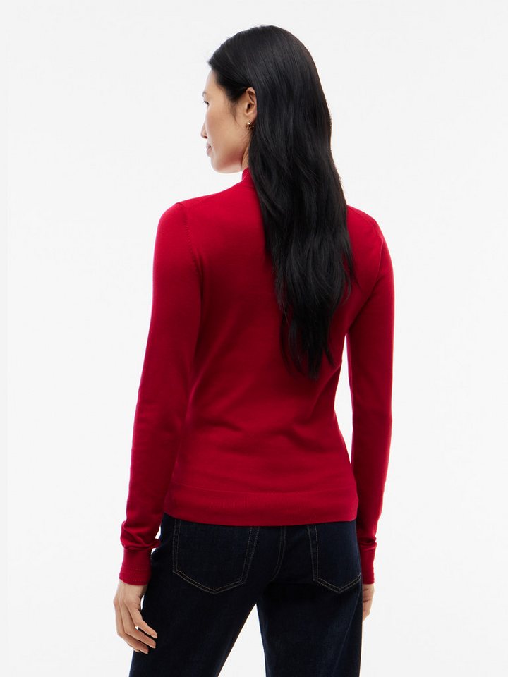 Tommy Hilfiger Strickpullover COTTON JERSEY SLIM MK-NK SWT Baumwollmischung, slim fit – Bild 3 von 5