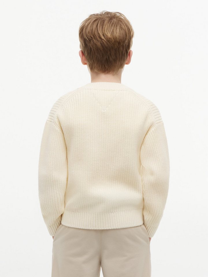 Tommy Hilfiger Strickpullover Regular fit, für Kinder bis 16 Jahre – Bild 4 von 5