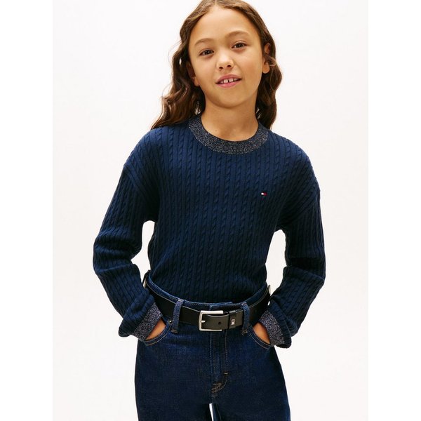 Tommy Hilfiger Strickpullover Regular fit, für Kinder bis 16 Jahre