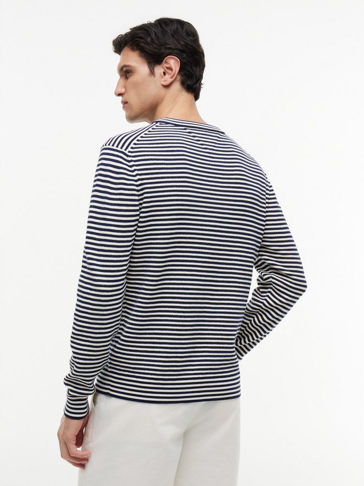 Tommy Hilfiger Strickpullover SEASONAL STRUCTURE CREW NECK strukturiert – Bild 2 von 5