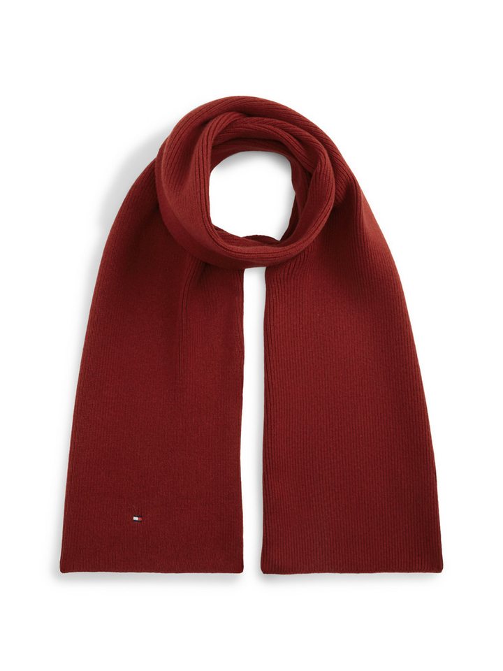 Tommy Hilfiger Strickschal TH FLAG KNIT SCARF, mit Wolle und Hilfiger Flag – Bild 2 von 4