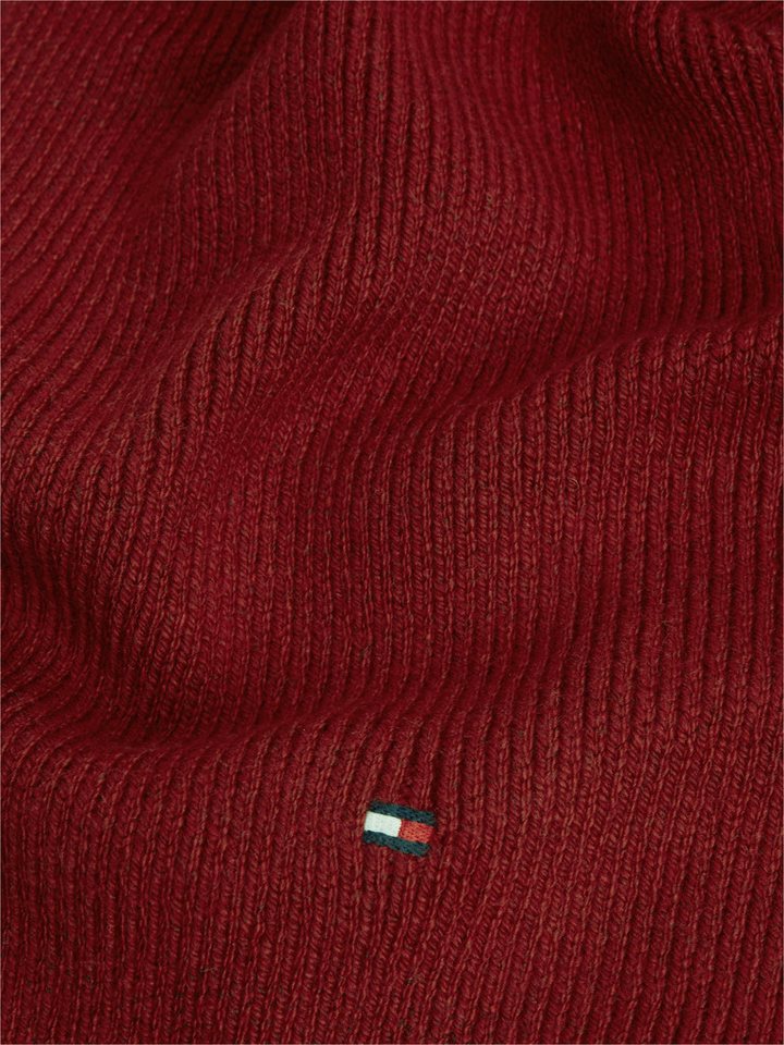 Tommy Hilfiger Strickschal TH FLAG KNIT SCARF, mit Wolle und Hilfiger Flag – Bild 4 von 4