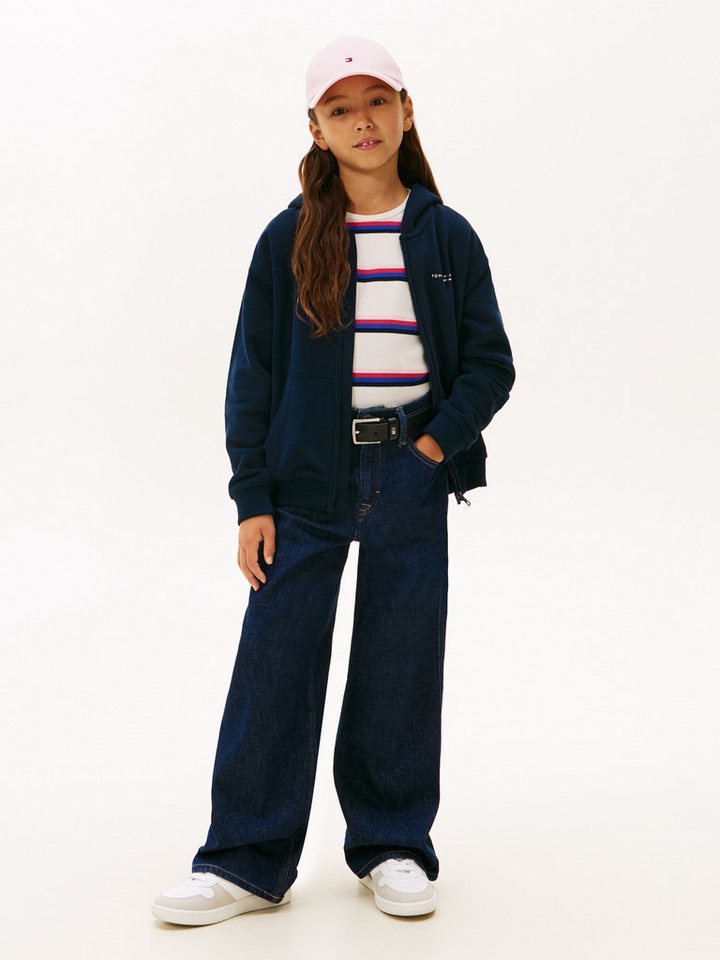 Tommy Hilfiger Sweatjacke Regular fit, für Kinder bis 16 Jahre – Bild 5 von 5