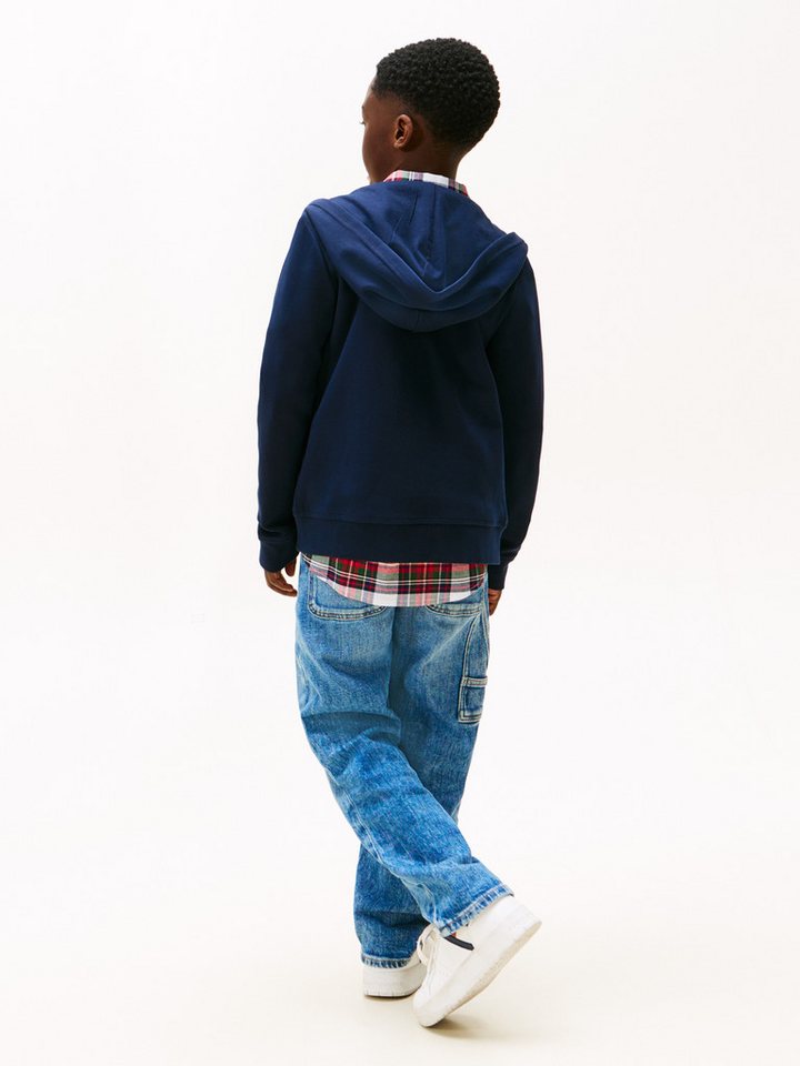 Tommy Hilfiger Sweatjacke Regular fit, für Kinder bis 16 Jahre – Bild 5 von 5