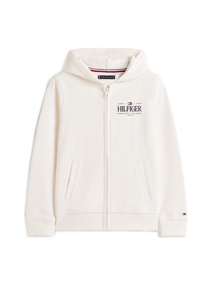 Tommy Hilfiger Sweatjacke Regular fit, für Kinder bis 16 Jahre – Bild 4 von 5