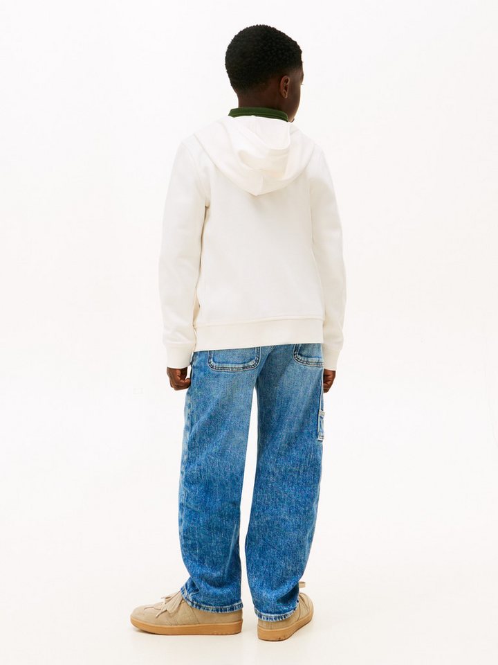 Tommy Hilfiger Sweatjacke Regular fit, für Kinder bis 16 Jahre – Bild 5 von 5