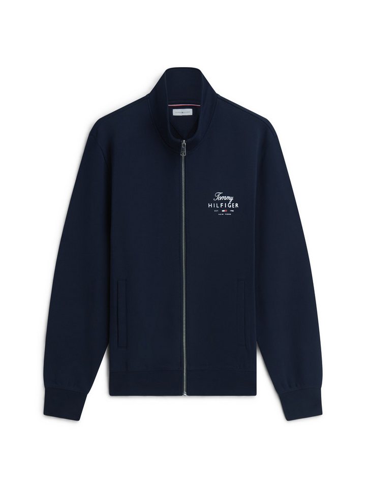 Tommy Hilfiger Sweatjacke SCRIPT STACK FZ STAND COLLAR – Bild 5 von 5