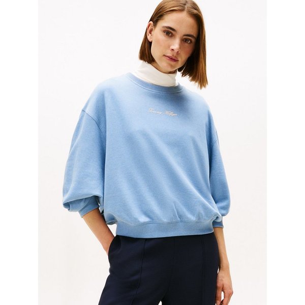 Tommy Hilfiger Sweatshirt CLASSIC SCRIPT TERRY SWEATSHIRT