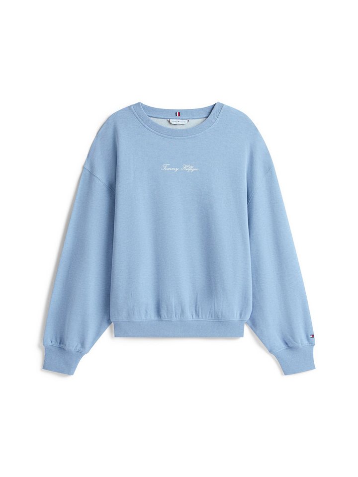 Tommy Hilfiger Sweatshirt CLASSIC SCRIPT TERRY SWEATSHIRT – Bild 4 von 5