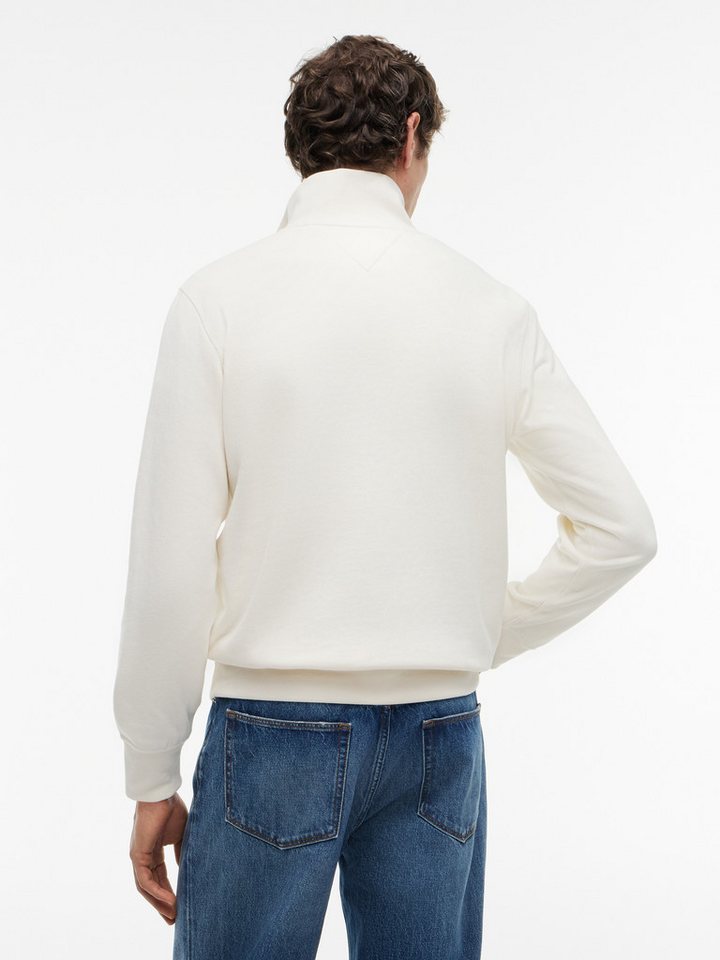 Tommy Hilfiger Sweatshirt ESSENTIAL FLEECE 1/4 ZIP mit Stehkragen – Bild 3 von 5