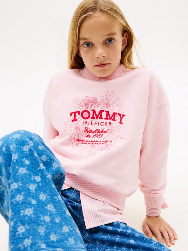 Tommy Hilfiger Sweatshirt Regular fit, Kinder bis 16 Jahre – Bild 2 von 5