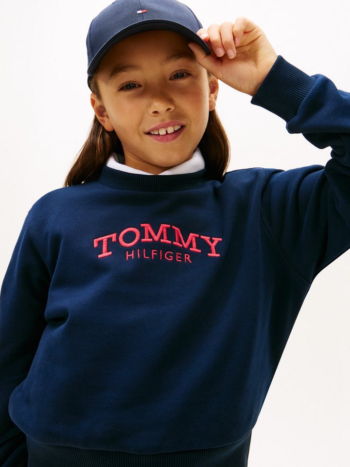 Tommy Hilfiger Sweatshirt Regular fit, für Kinder bis 16 Jahre – Bild 2 von 5