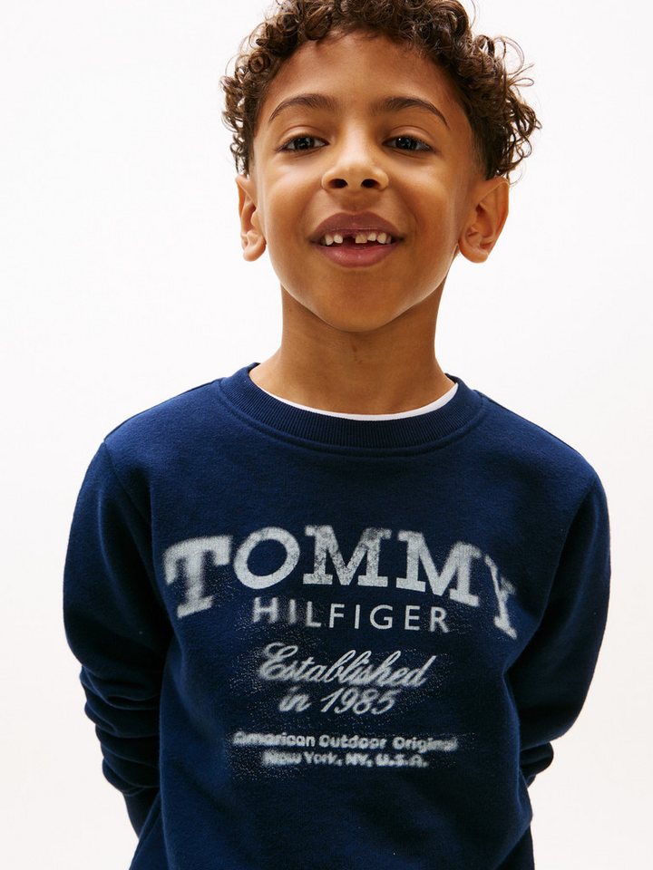 Tommy Hilfiger Sweatshirt Regular fit, für Kinder bis 16 Jahre – Bild 2 von 5