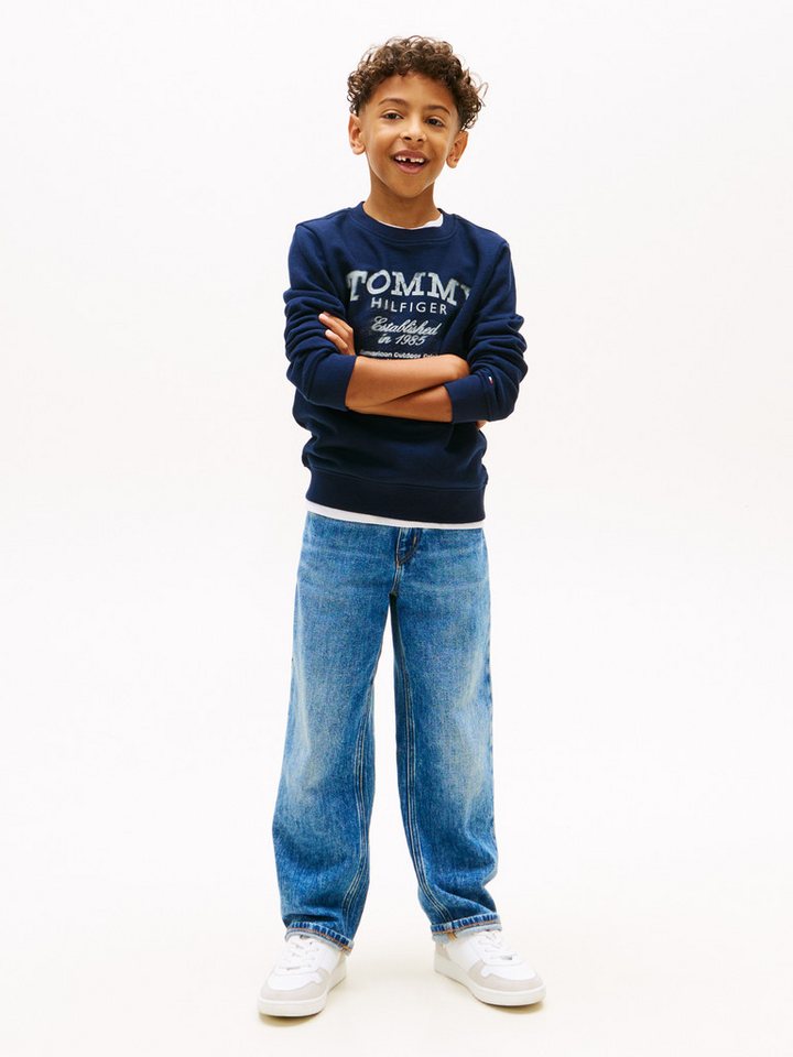 Tommy Hilfiger Sweatshirt Regular fit, für Kinder bis 16 Jahre – Bild 3 von 5