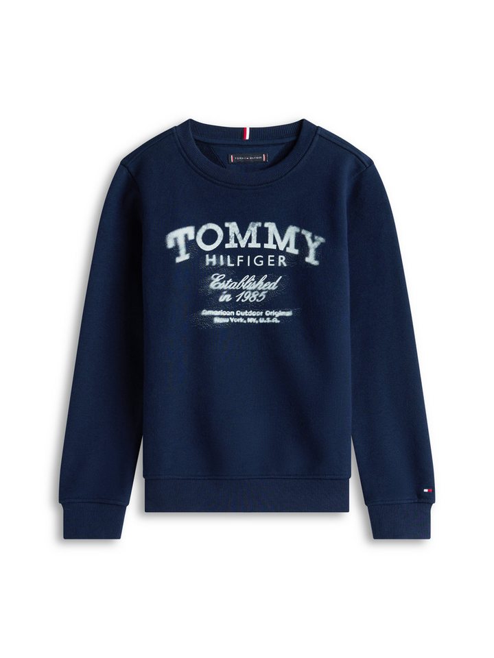 Tommy Hilfiger Sweatshirt Regular fit, für Kinder bis 16 Jahre – Bild 4 von 5