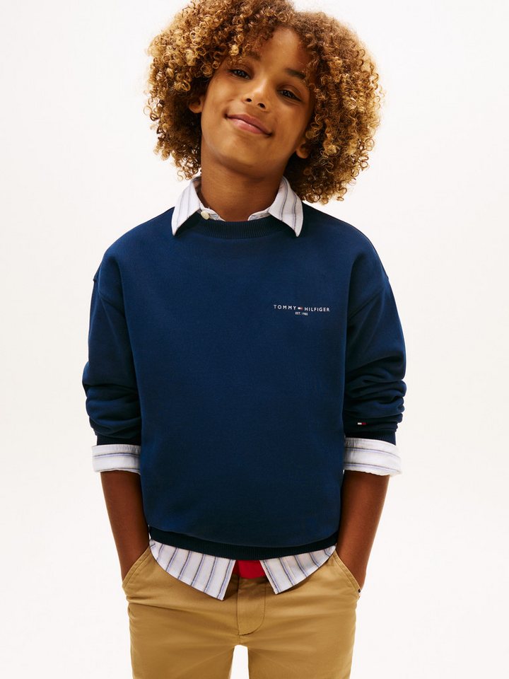 Tommy Hilfiger Sweatshirt Regular fit, für Kinder bis 16 Jahre – Bild 2 von 5