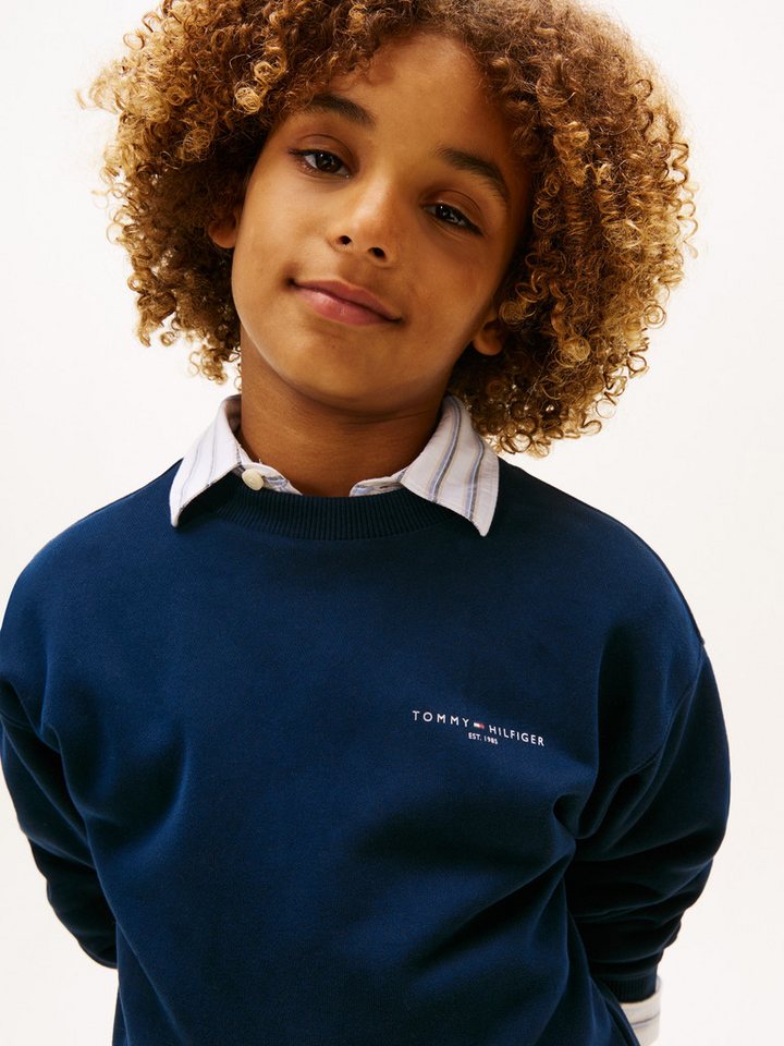Tommy Hilfiger Sweatshirt Regular fit, für Kinder bis 16 Jahre – Bild 4 von 5