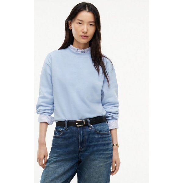 Tommy Hilfiger Sweatshirt SCRIPT TERRY MDRN C-NK SWTSHIRT Baumwolle