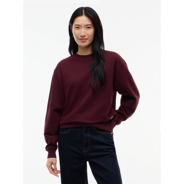 Tommy Hilfiger Sweatshirt SCRIPT TERRY MDRN C-NK SWTSHIRT Baumwolle