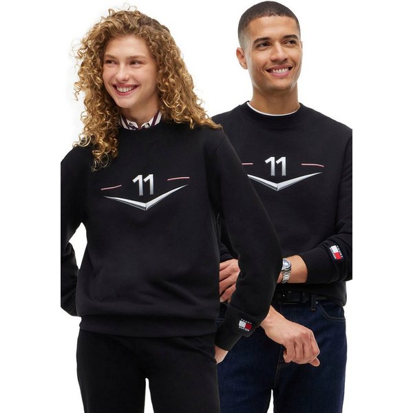 Tommy Hilfiger Sweatshirt TH x Cadillac Formula 1® Team DRIVERS CHEVRON aus Baumwolle, Unisex